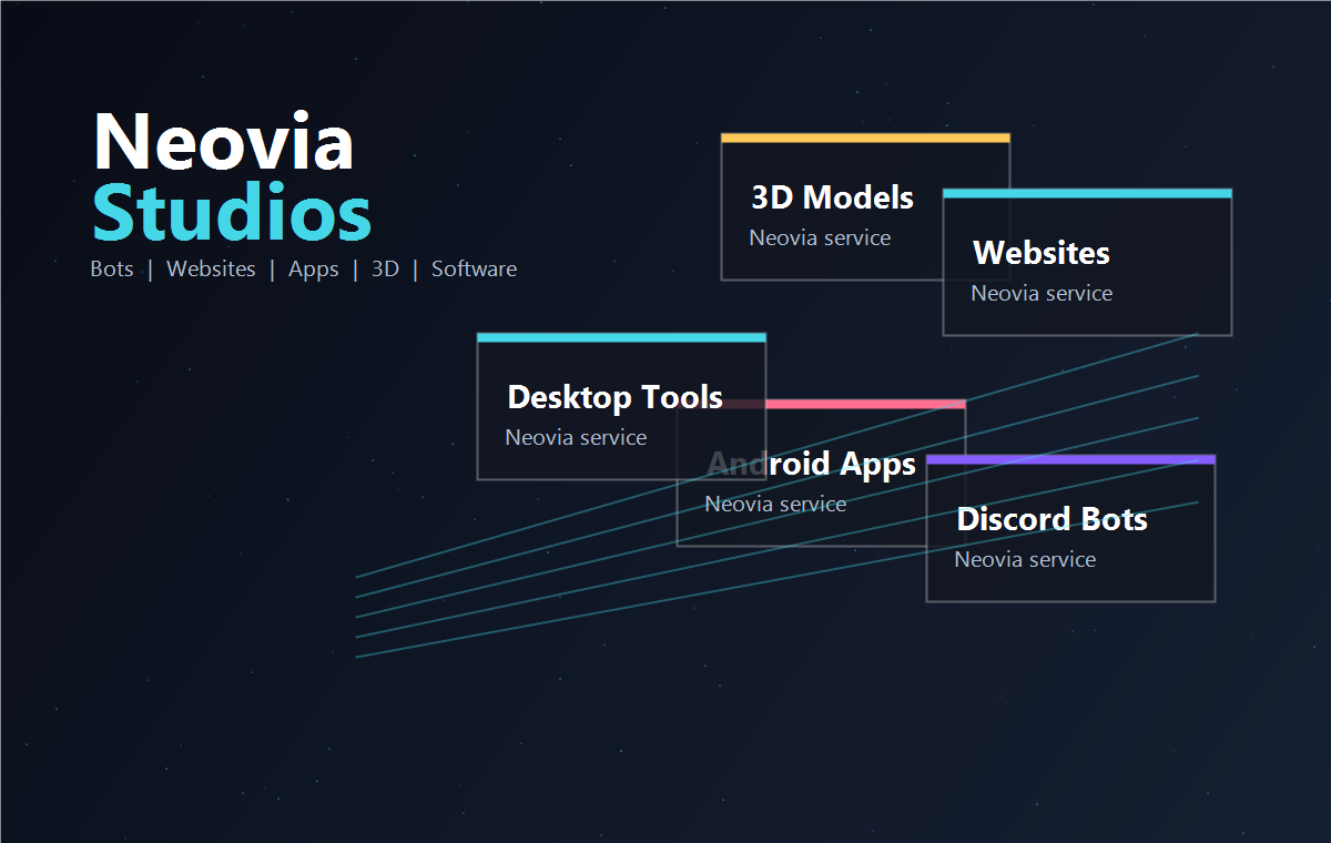 Neovia Studios digital service interface preview